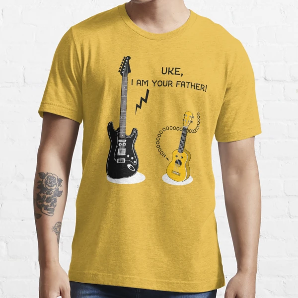 I Am Your Father Geek Style Tshirt Funny Ukulele Guitar T-Shirt
