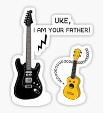 Uke, I am your Father! Sticker