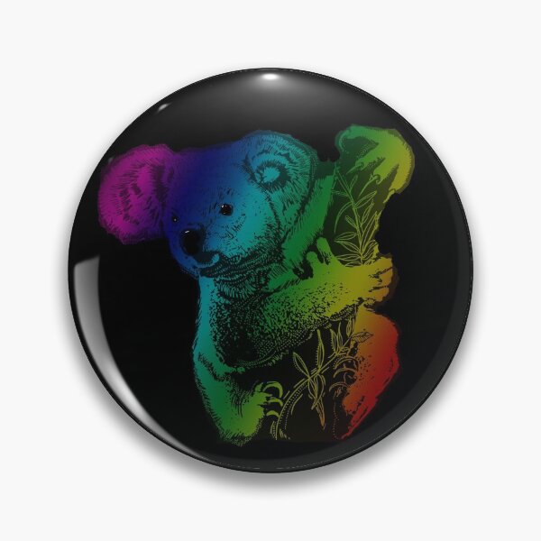 Item preview, Rainbow koala designed and sold by goedesign.