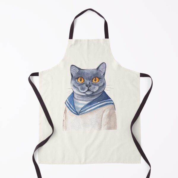 Item preview, Blue British shorthair cat designed and sold by Kaoryn Chan.