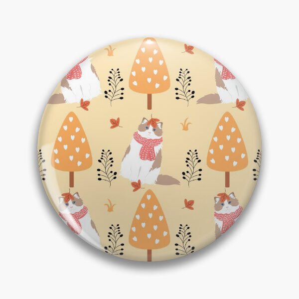Item preview, Ragdoll Cat in Autumn designed and sold by lulululupaint.