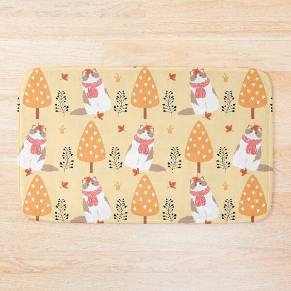 Item preview, Ragdoll Cat in Autumn designed and sold by lulululupaint.