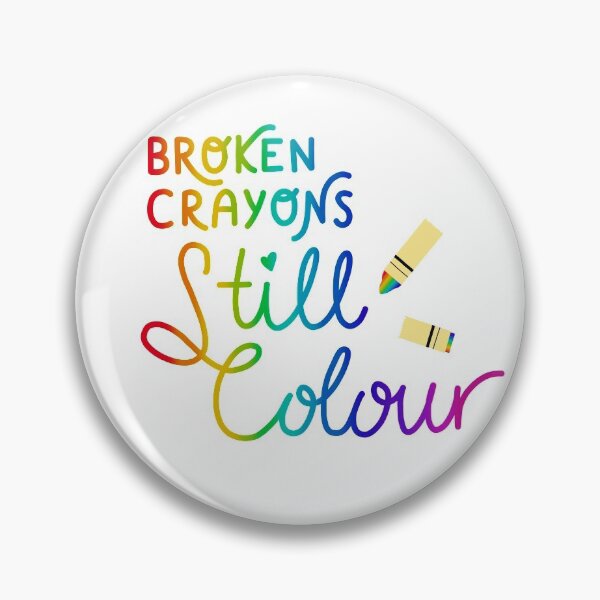 Item preview, broken crayons still colour (rainbow crayon) designed and sold by Narniax.