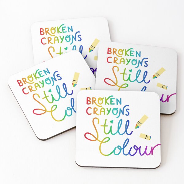 Item preview, broken crayons still colour (rainbow crayon) designed and sold by Narniax.