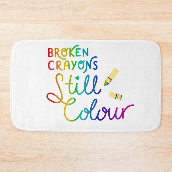 Item preview, broken crayons still colour (rainbow crayon) designed and sold by Narniax.