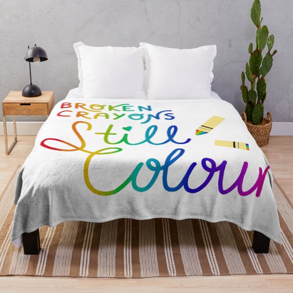 Item preview, broken crayons still colour (rainbow crayon) designed and sold by Narniax.