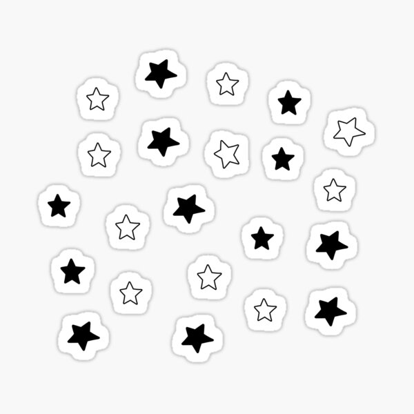 Mini Sticker Mini Star Sticker 1/4 Inch Sticker Mini Planner