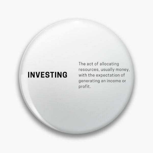 Item preview, Investing Definition designed and sold by FourNuns.
