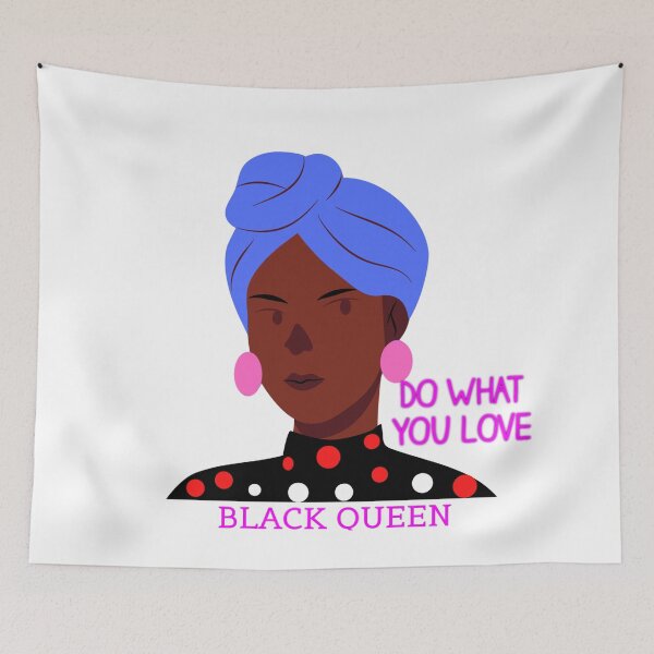 Item preview, blaco queens designed and sold by Ruthmariano.