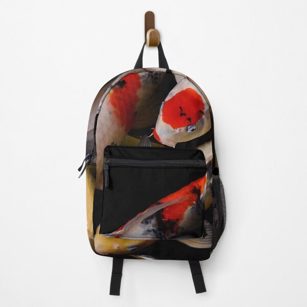 Item preview, Colorful Koi fish on dark background designed and sold by ApparelFactory.