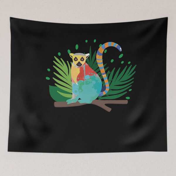 Item preview, Madagascar Lemur  designed and sold by bestshirtdesign.