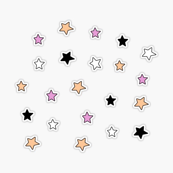 mini star pack Sticker for Sale by colleenm2