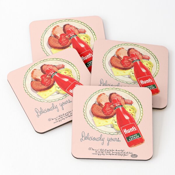 Item preview, HUNTS TOMATO CATSUP KETCHUP - ADVERT designed and sold by ThrowbackAds.
