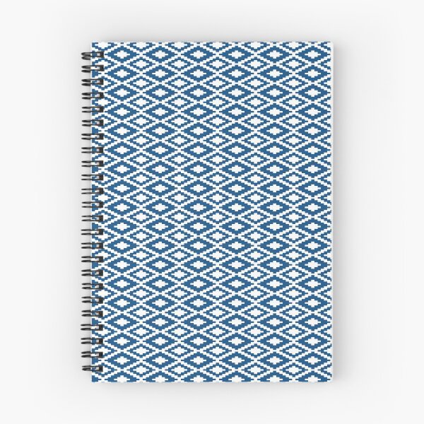 Item preview, Basic Aztec Lozenge in Blue and White designed and sold by ZANGRAM.