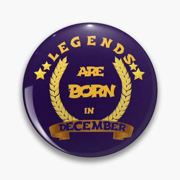 Item preview,  Legends are born in December designed and sold by RueChiedza.