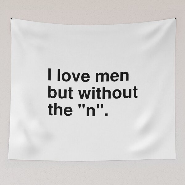 Item preview, I Love Men But Without The N designed and sold by T-shirt For You.