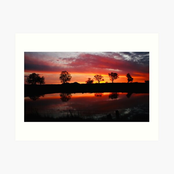 Reflection In The High Country Art Print