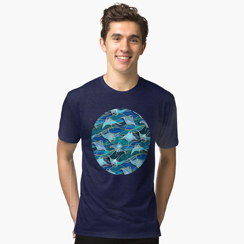 Vista previa del artículo con la obra «Camiseta de tejido mixto», diseñado y vendido por micklyn.