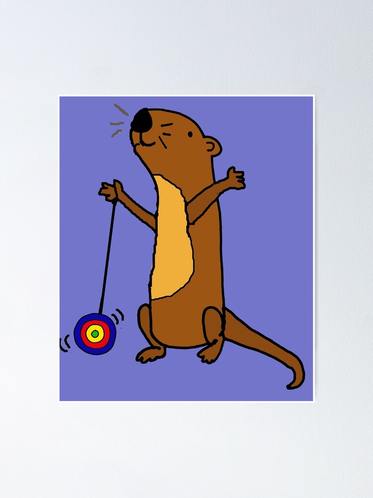 Póster «Nutria de mar divertida jugando dibujos animados de yoyo» de naturesfancy | Redbubble Póster «Nutria de mar divertida jugando dibujos animados de yoyo» de naturesfancy | Redbubble