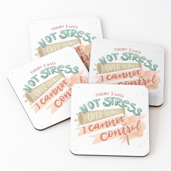 Item preview, Lettering: I Will Not Stress designed and sold by GrayCatGraphics.