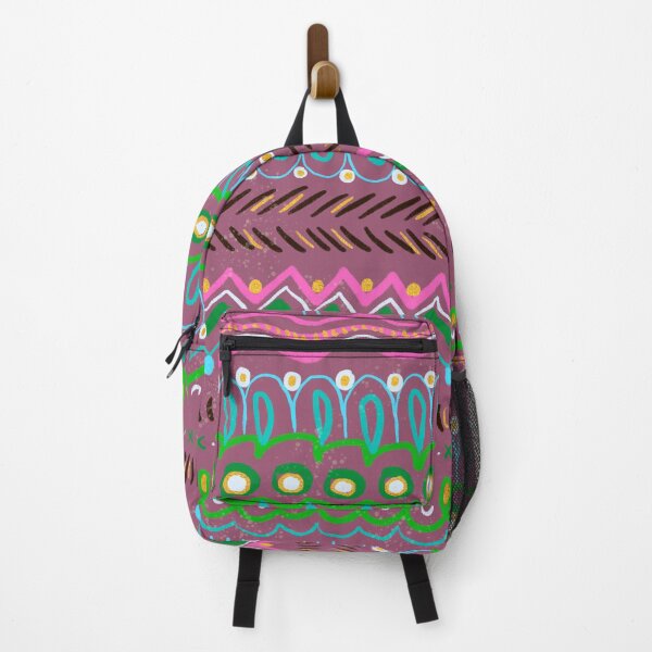 Item preview, Indian Inspired Patterns - Pink Background designed and sold by Amandeen.