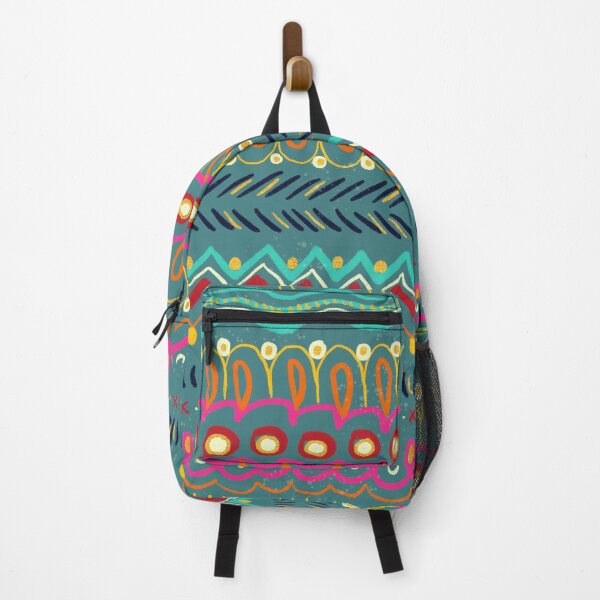 Item preview, Indian Inspired Patterns - Blue Background designed and sold by Amandeen.