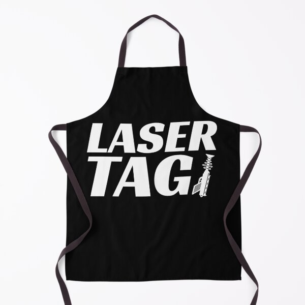 Item preview, Laser Tag Bold Text Resting Raygun designed and sold by jacks-tees.