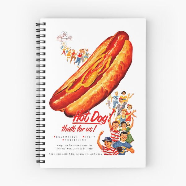 Item preview, HOT DOG - ADVERT designed and sold by ThrowbackAds.