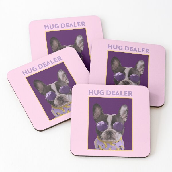 Item preview, French bull dog hug dealer  designed and sold by isaacstein.
