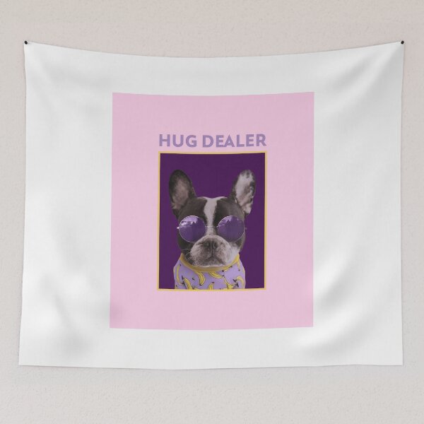Item preview, French bull dog hug dealer  designed and sold by isaacstein.