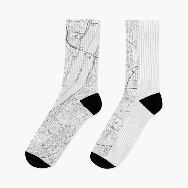 Item preview, Manhattan, NY Topographical Map Black & White designed and sold by PGHPhotoCo.