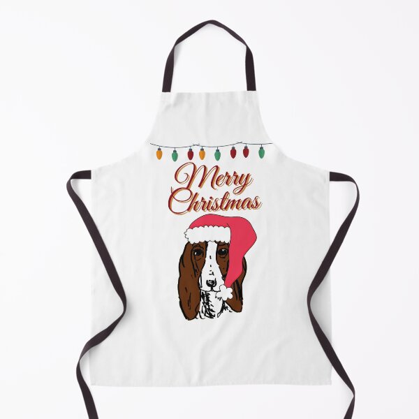 Item preview, Merry Christmas basset hound designed and sold by NinaBetterNot.
