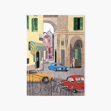 Call Me By Your Name Korean Film Poster Art Board Print