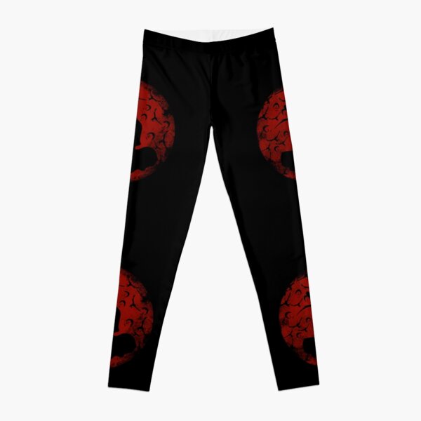 Sharingan Leggings Redbubble - roblox madara pants