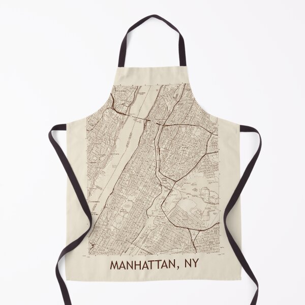 Item preview, Manhattan, NY Topographical Map Vintage designed and sold by PGHPhotoCo.