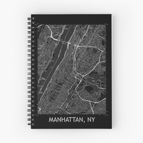 Item preview, Manhattan, NY Topographical Map Black designed and sold by PGHPhotoCo.