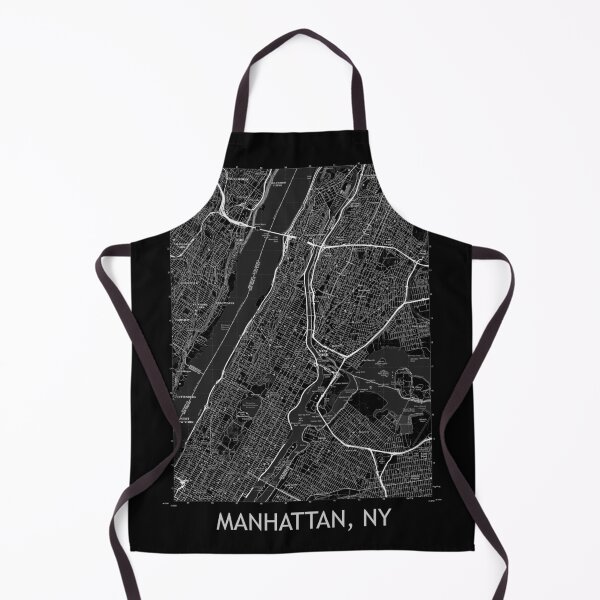 Item preview, Manhattan, NY Topographical Map Black designed and sold by PGHPhotoCo.