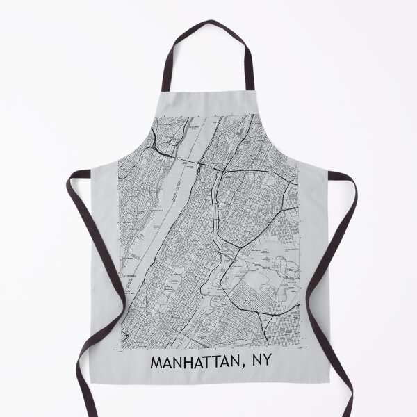 Item preview, Manhattan, NY Topographical Map Grey designed and sold by PGHPhotoCo.