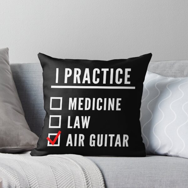Item preview, I Practice Medicine Law Air Guitar designed and sold by WPahat.