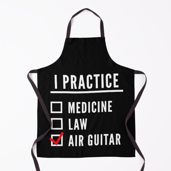Item preview, I Practice Medicine Law Air Guitar designed and sold by WPahat.