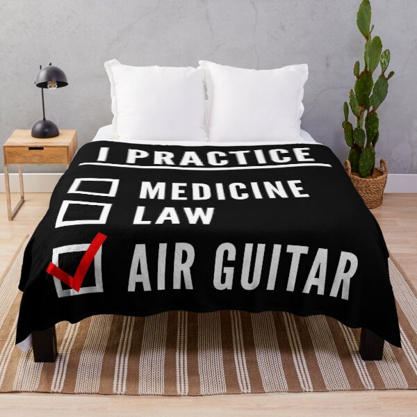 Item preview, I Practice Medicine Law Air Guitar designed and sold by WPahat.