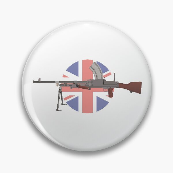 Item preview, Bren Light Machine Gun with British Flag designed and sold by NorseTech.