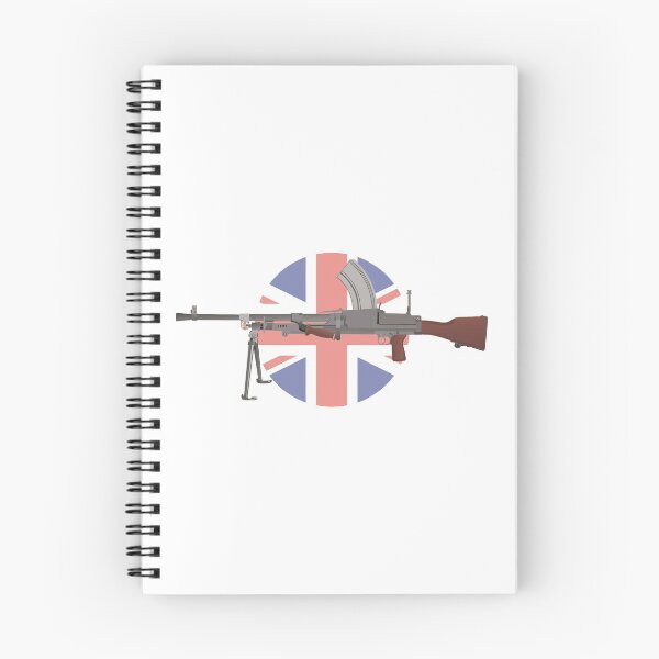 Item preview, Bren Light Machine Gun with British Flag designed and sold by NorseTech.