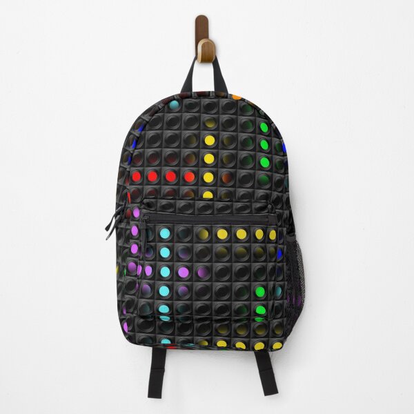Item preview, Multicolored neon lights in a black matrix. 3D effect designed and sold by VallaV.