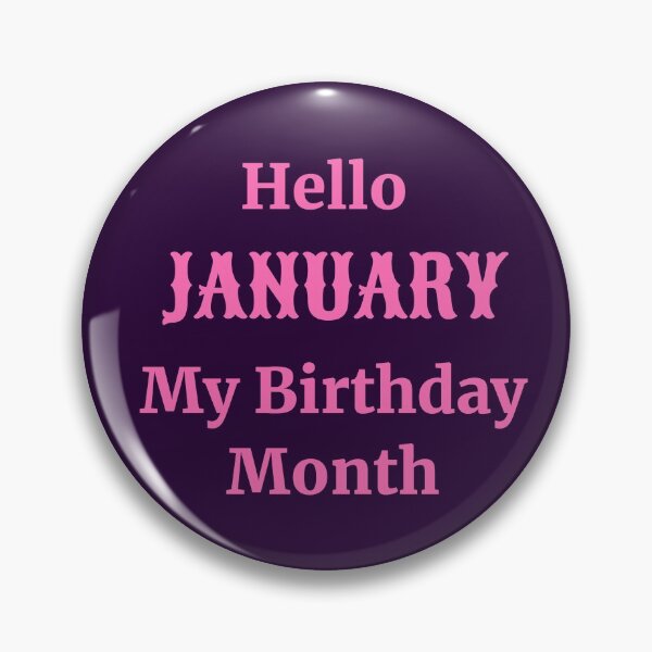 Item preview, Hello January. My birthday month designed and sold by RueChiedza.
