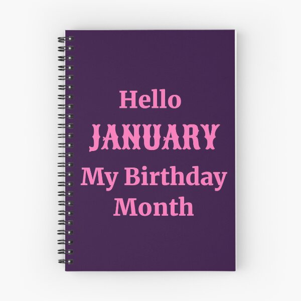 Item preview, Hello January. My birthday month designed and sold by RueChiedza.