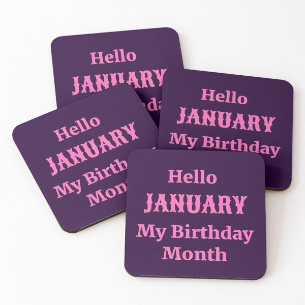 Item preview, Hello January. My birthday month designed and sold by RueChiedza.