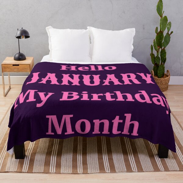 Item preview, Hello January. My birthday month designed and sold by RueChiedza.