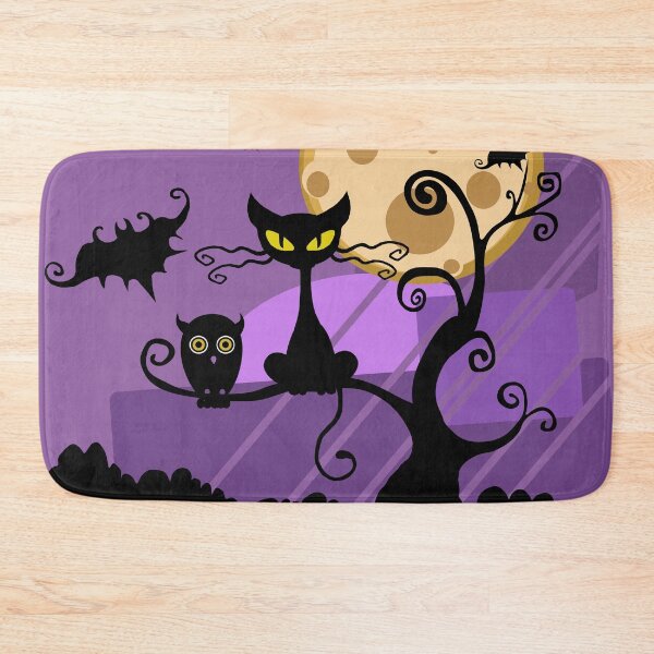Item preview, Bat Halloween Cat designed and sold by Borislav Shekerdzhiyski.