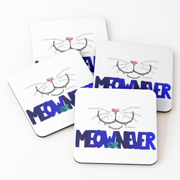Artikel-Vorschau von Meow or Never & Nosy Cat, designt und verkauft von Schrödingers Box.